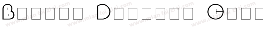Baguet Display Caps SSi字体转换